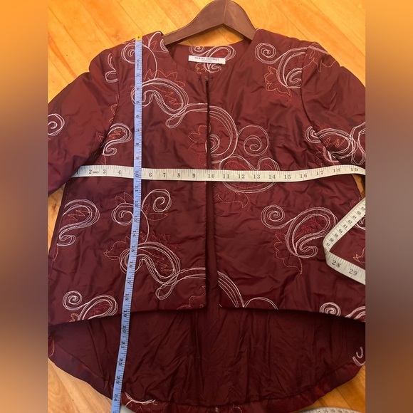 Clothes by Muriel Dombret Embroidered Jacket Size 8 - Picture 2 of 6
